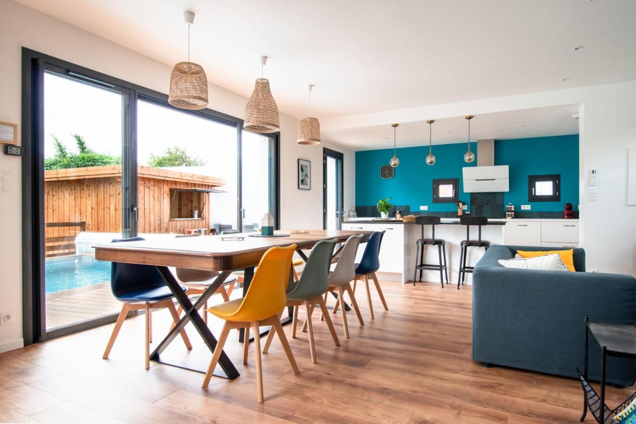 Frenchyhomes☆Villadeluxe☆Plage☆Piscine Andernos-les-Bains Eksteriør bilde