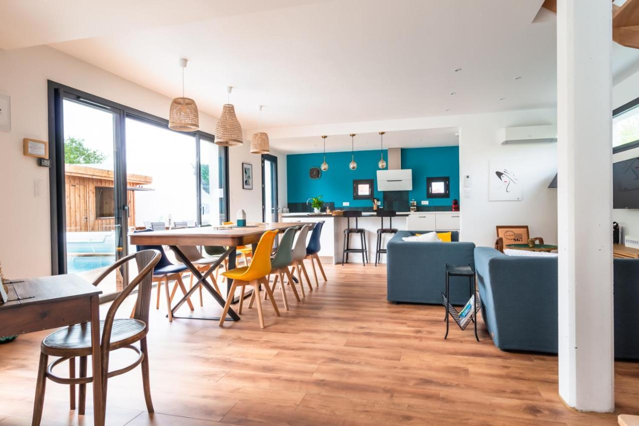 Frenchyhomes☆Villadeluxe☆Plage☆Piscine Andernos-les-Bains Eksteriør bilde
