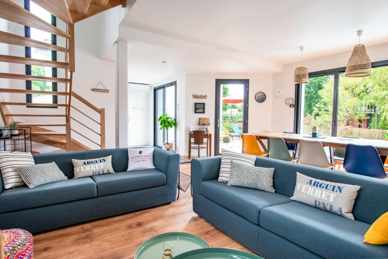 Frenchyhomes☆Villadeluxe☆Plage☆Piscine Andernos-les-Bains Eksteriør bilde