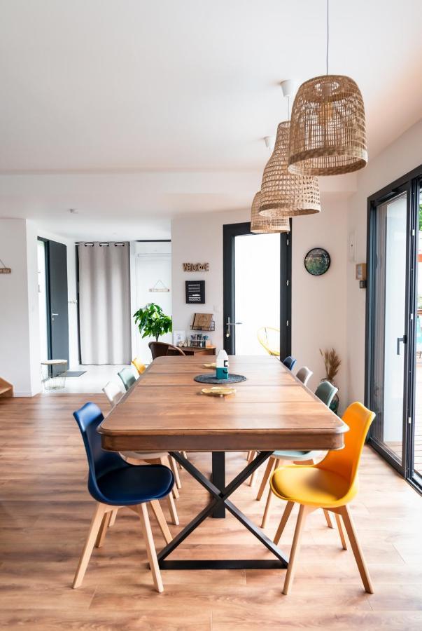 Frenchyhomes☆Villadeluxe☆Plage☆Piscine Andernos-les-Bains Eksteriør bilde
