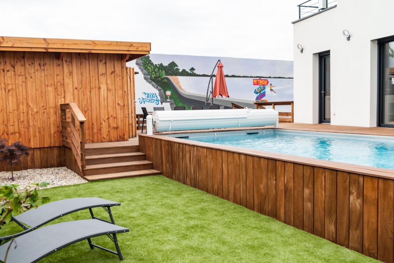 Frenchyhomes☆Villadeluxe☆Plage☆Piscine Andernos-les-Bains Eksteriør bilde