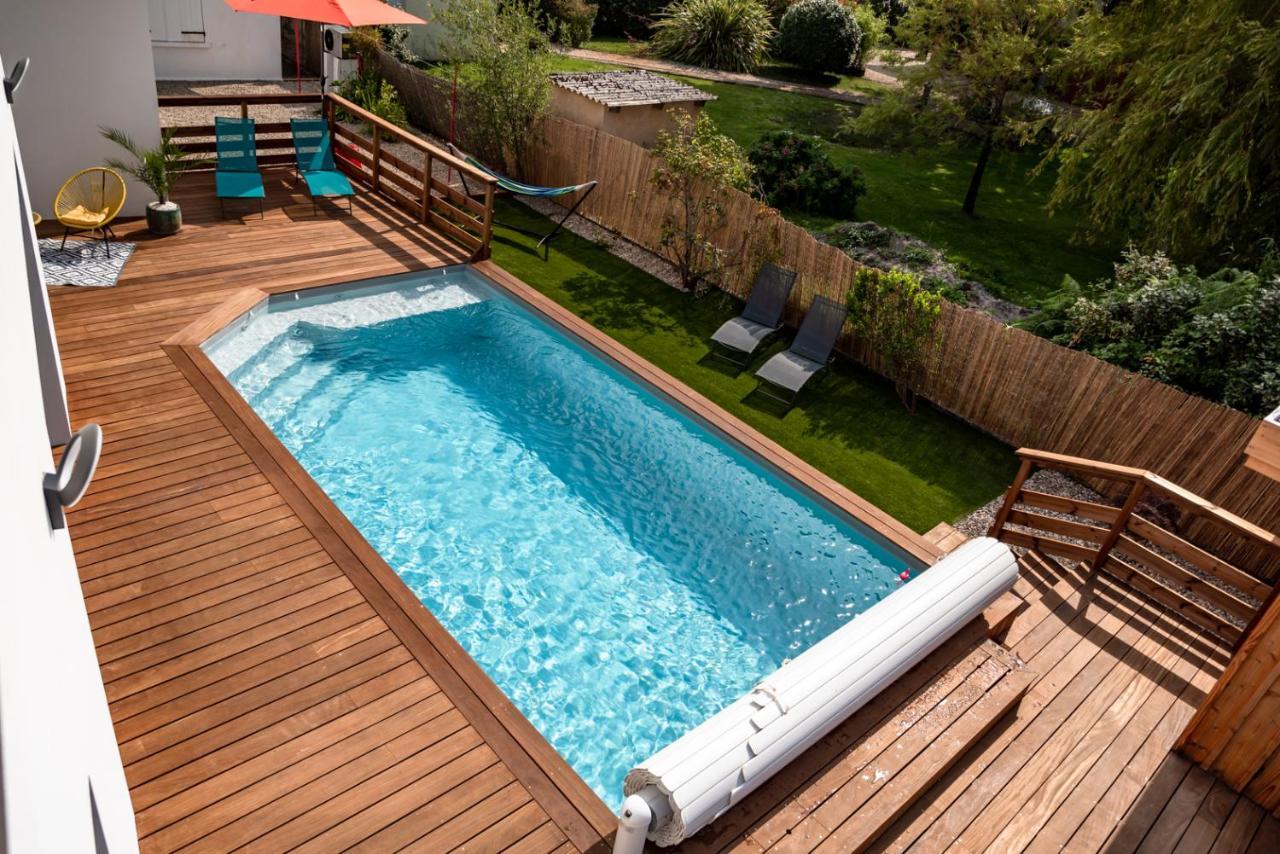 Frenchyhomes☆Villadeluxe☆Plage☆Piscine Andernos-les-Bains Eksteriør bilde
